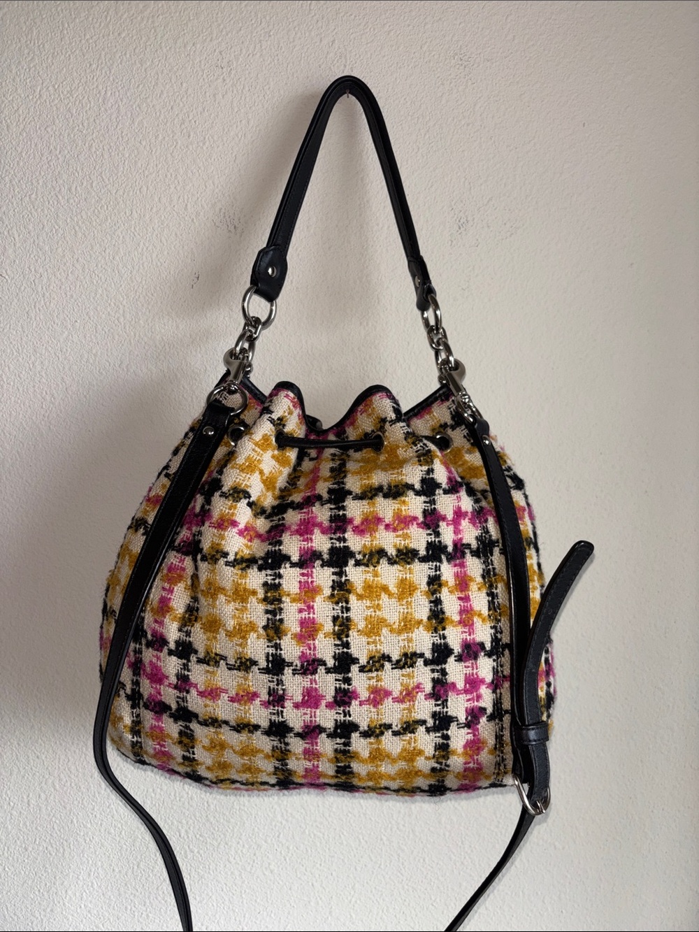 Coach Tweed Bucket Bag - Picture 4 of 11